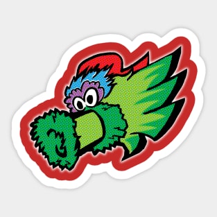Mascots combined Sticker